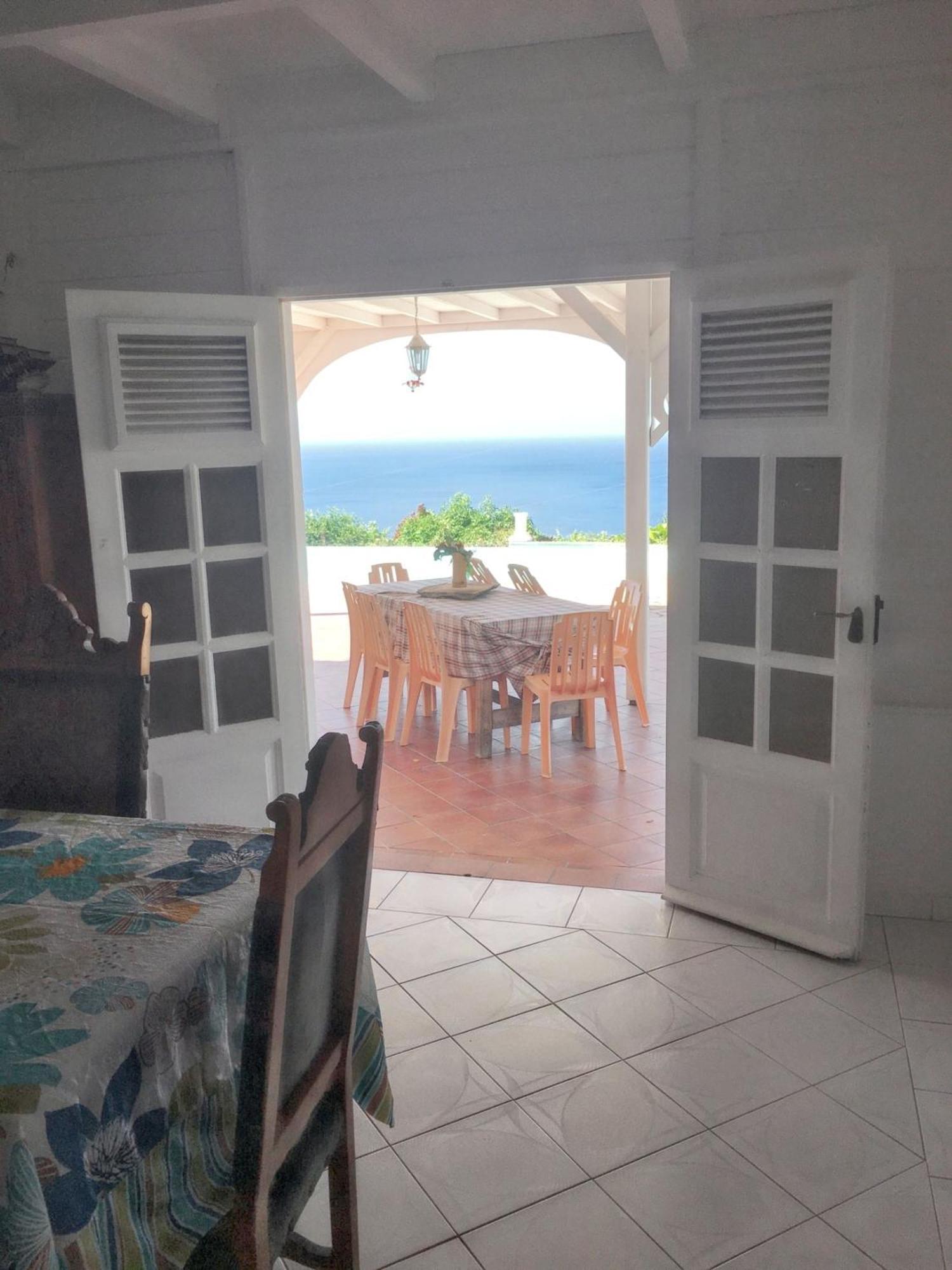 Villa Enchantee Avec Vue Sur Mer Et Piscine Au Carbet Le Carbet Ngoại thất bức ảnh